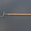 Fork Iron Fork Dung Fork Pitchfork Farm Tools Agricultural Fork Iron Fork Low Face Number Low Model Simple Model Game Movie Level Super Realistic 3d model