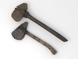 Modern Hammer Stone Hammer 3d model