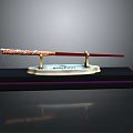 Harry Potter Collectible Wand Display Stand With Decorative Base And Name Plate