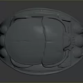 Stylish Beetle Design Ring 3D Model Fashion Accessory Unique Jewelry Piece