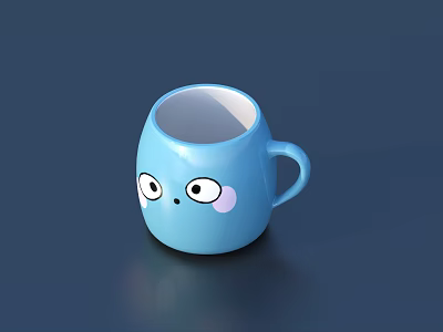Cup Water Cup Cartoon Cup Life Supplies 3d model Cup Water Cup Cartoon Cup Life Supplies 3d model