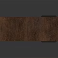 Dark Brown Wooden Cabinet With Vertical Panel Doors And Top Decorative Edge