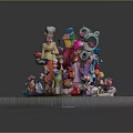 Modern Game Character Game Character 3d model