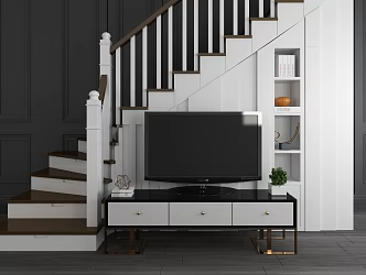 Modern Stairs 3d model