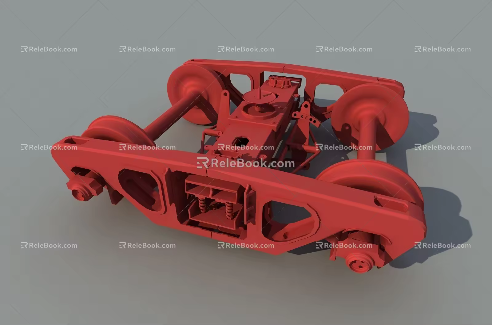modern bogie 3d model