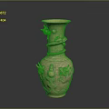Traditional Copper Cup With Intricate Dragon Carvings And Classic Design