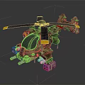 Modern Spaceship Spacecraft 3d model