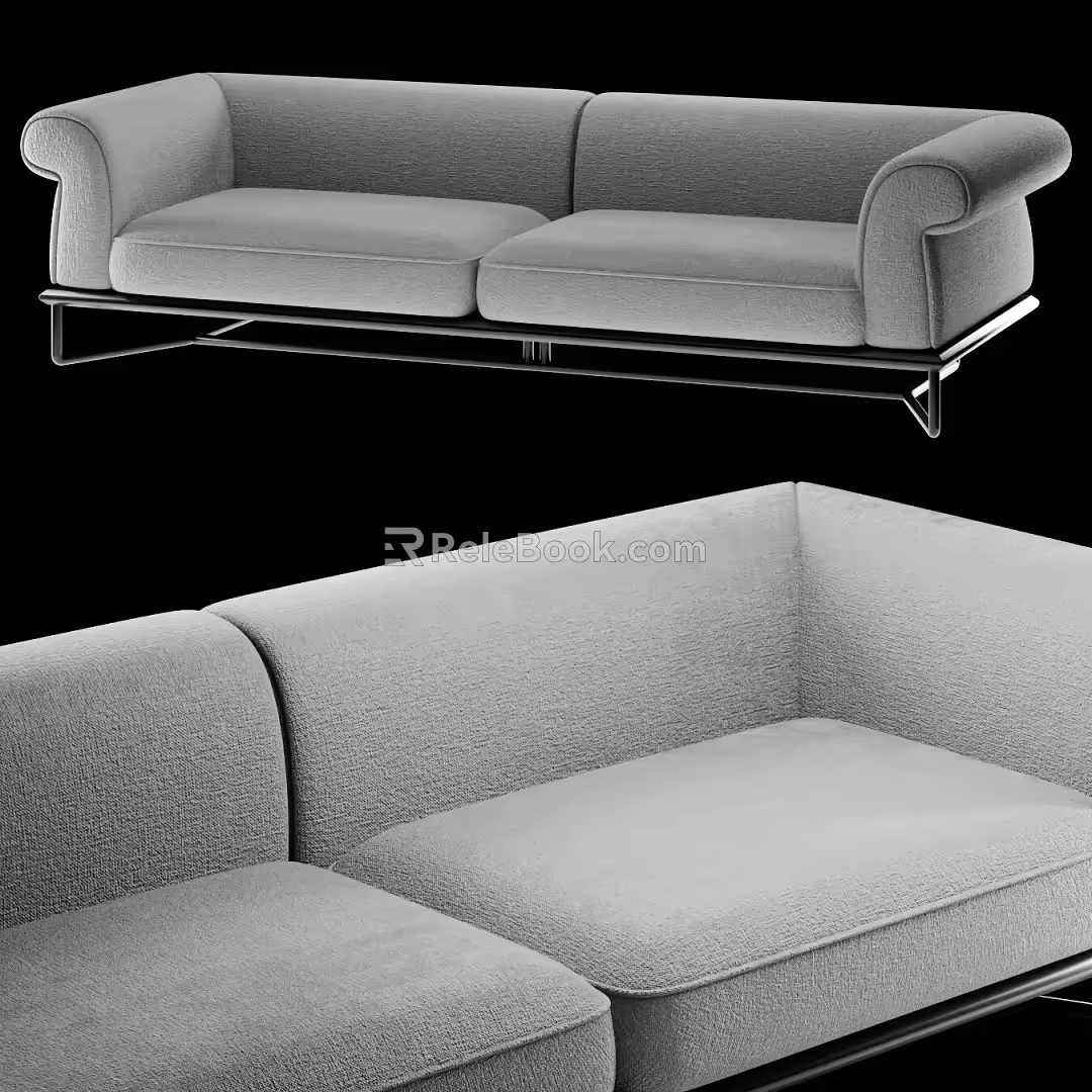 Sofa Double Sofa 3d model
