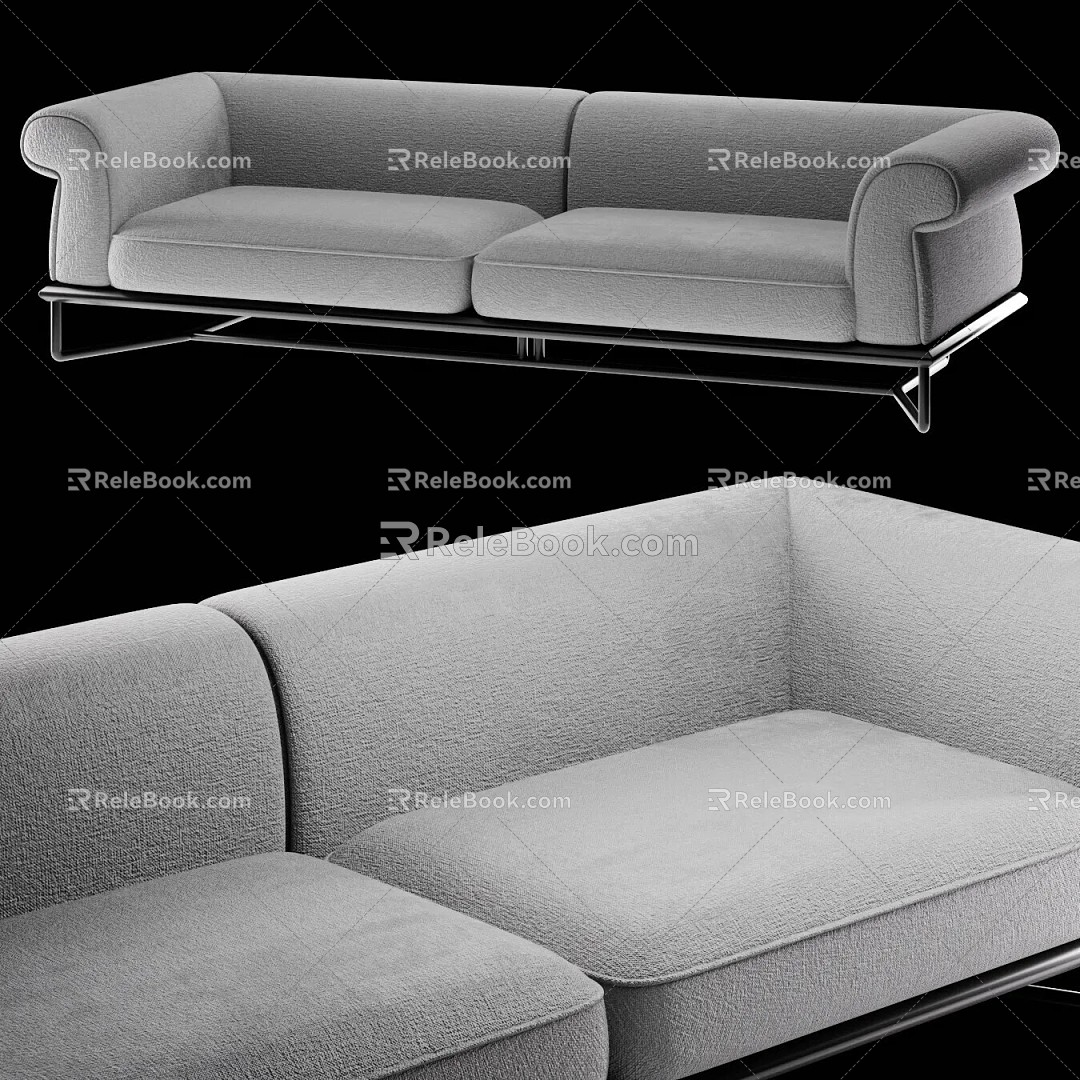 Sofa Double Sofa 3d model