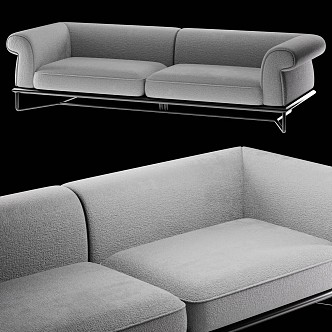 Sofa Double Sofa 3d model