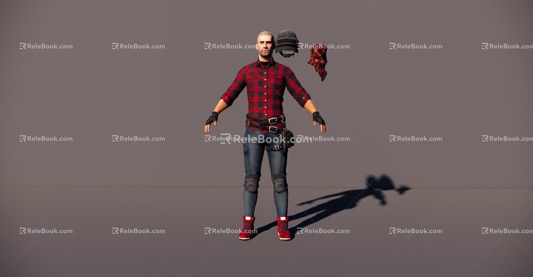 Characters 3d model