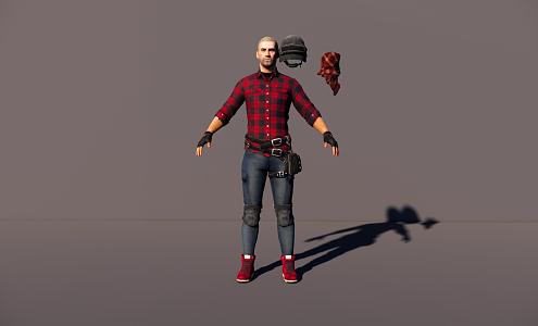 Characters 3d model