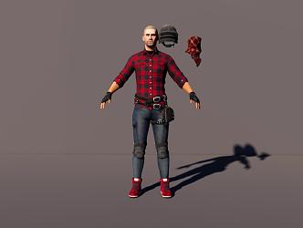 Characters 3d model