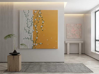Quiet decorative painting 3d model