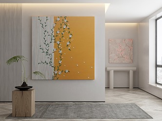 Quiet decorative painting 3d model