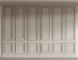 Jianou clapboard gypsum line 3d model