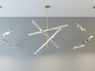 Modern Chandelier Iron Chandelier 3d model