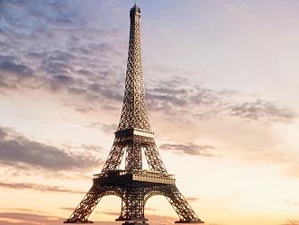 Eiffel Tower Modern Tower 3d model