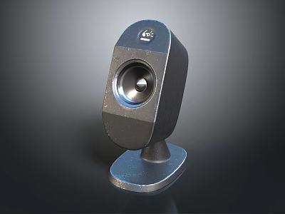 Logitech HD Webcam With Modern Design Adjustable Stand And High Quality For Computer Use 3d model