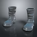 Practical Waterproof Rubber Rain Boots With Strap Design For Daily Use