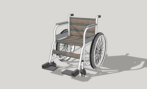 Modern Wheelchair 3d model