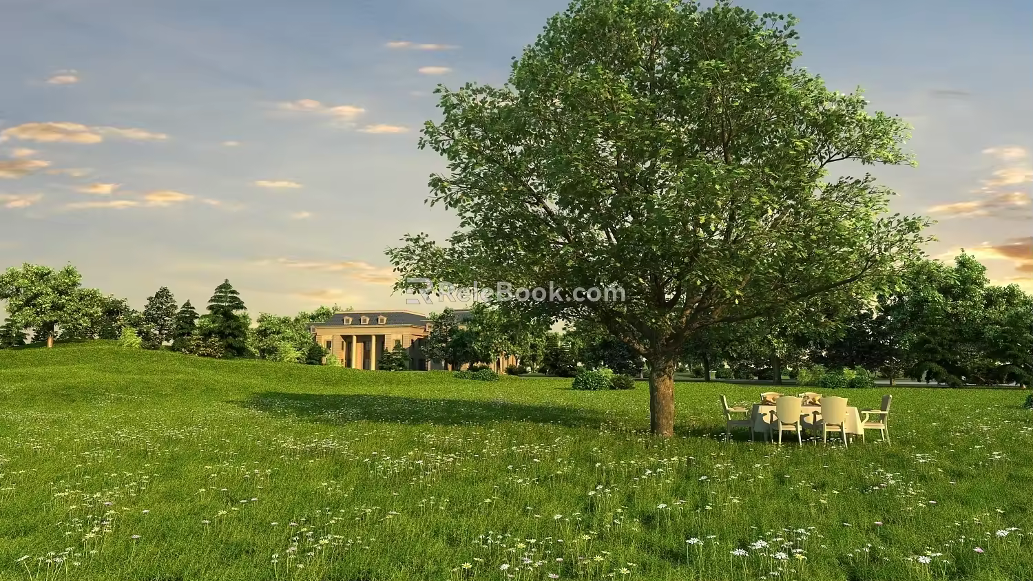 The Modern Tree 3d model