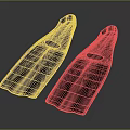 Black Diving Fins Shoes For Swimming And Diving With Flexible Rubber Design