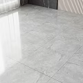 Gray Marble Pattern Floor Tiles In Bright Indoor Space With Natural Light
