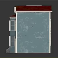 Colorful Small House Building Models With Various Roof Window And Door Designs