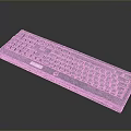 Keyboard Wireless Keyboard Computer Configuration Bluetooth Keyboard Gaming Keyboard Mechanical Keyboard Women's Keyboard 3d model
