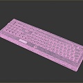 Keyboard Wireless Keyboard Computer Configuration Bluetooth Keyboard Gaming Keyboard Mechanical Keyboard Women's Keyboard 3d model