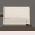 Floating window sill blinds 3d model