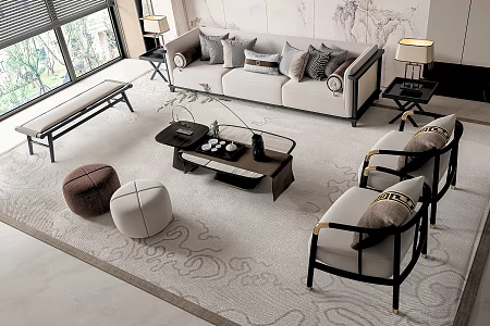 Sofa coffee table 3d model