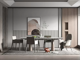 Modern Restaurant 3d model