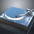 Jukebox Old-fashioned record player film machine Old-fashioned film player record player Old-fashioned record player music equipment 3d model