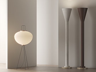 Quiet Wind Floor Lamp 3d model