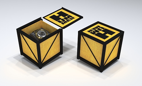 Gift box gift box watch box watch box packaging box 3d model