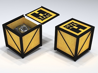 Gift box gift box watch box watch box packaging box 3d model