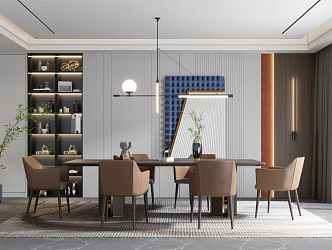 Modern Restaurant 3d model