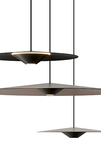 UFO chandelier 3d model