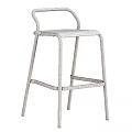 Modern Metal Bar Stool With Sleek Design And Sturdy Frame For Kitchen Island Use