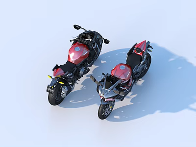 Motorcycle vehicle 3d model