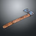 Tomahawk Axe Wooden Axe Handle Axe Mountain Axe Chopping Wood Axe Chopping Wood Axe Magic Axe 3d model
