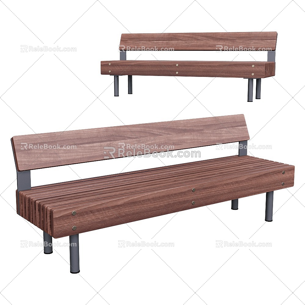 Mmcité Bench 3d model