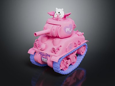 Modern Toys Sci-Fi Tanks Cartoon Tanks Sci-Fi Vehicles Sci-Fi Chariots 3d model