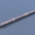 Bamboo Rolling Pin With Long Textured Surface And Jointed Design For Kitchen Use