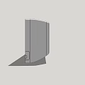 Air Conditioning Fan Modern Sleek Wall Mounted Design For Home Office Cooling Solution