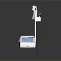 Modern Laboratory Equipment With White Body Digital Display And Adjustable Probe Arm