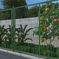 Garden landscape 3d model