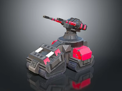 Tranquil Mountain Landscape With Lush Green Forest And Clear Blue Lake View 3d model